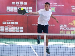 Những trận cầu đẹp tại Giải Pickleball Đài Hà Nội 2025