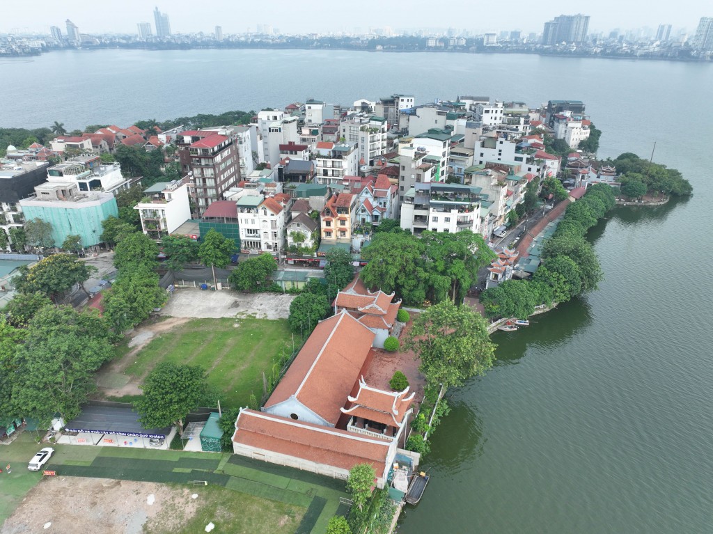 Loạt dự án chỉnh trang, thay đổi diện mạo Hồ Tây