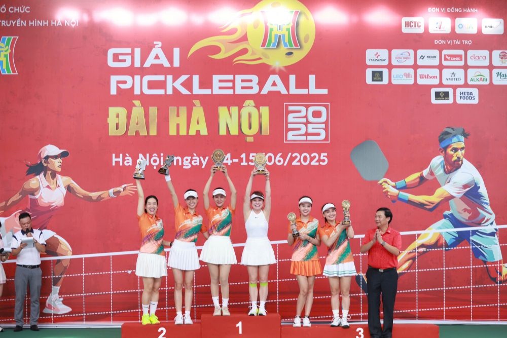 Bế mạc Giải Pickleball Đài Hà Nội 2025 Bế mạc Giải Pickleball Đài Hà Nội 2025