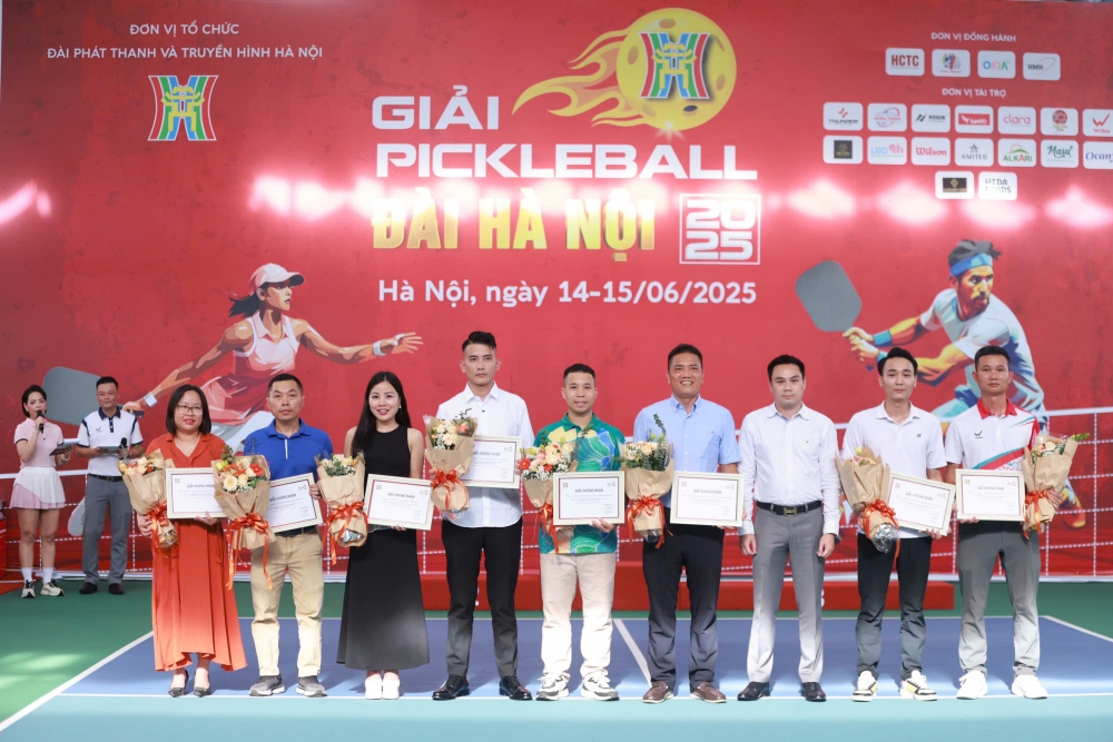 Bế mạc Giải Pickleball Đài Hà Nội 2025 Bế mạc Giải Pickleball Đài Hà Nội 2025