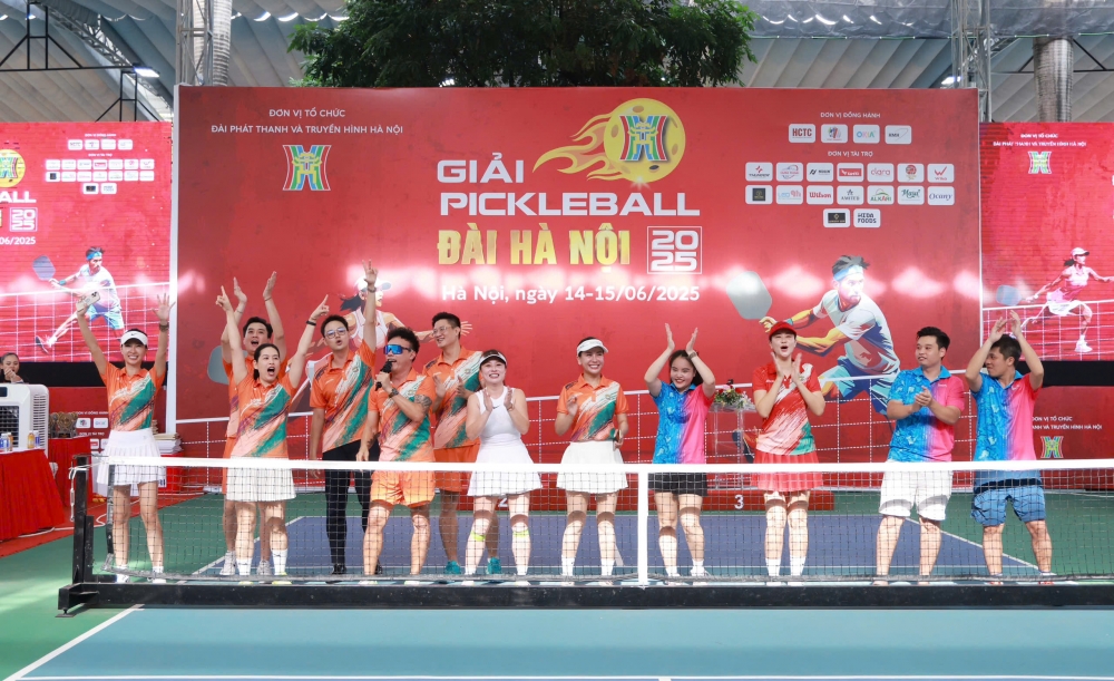 Bế mạc Giải Pickleball Đài Hà Nội 2025
