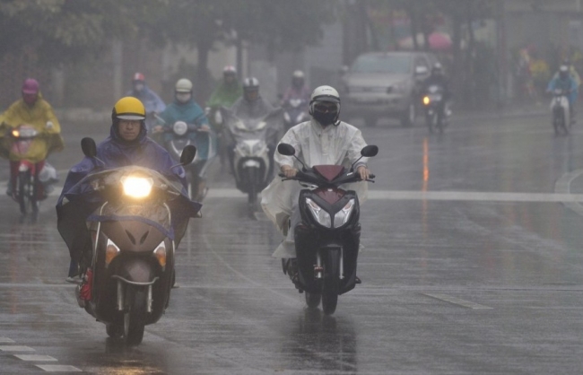 Ngày 16/6: Bắc Bộ có nơi mưa trên 80mm