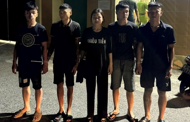 Hải Phòng: Tạm giữ 5 đối tượng điều khiển mô tô náo loạn đường phố