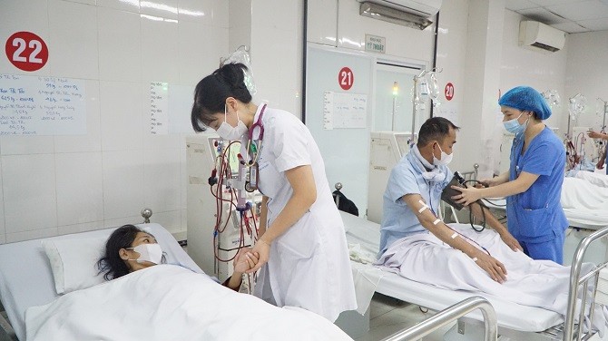 Các bệnh viện tăng cường chống nóng, đảm bảo sức khỏe bệnh nhân