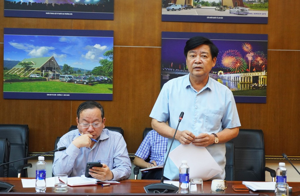 Về tổ chức bộ máy các sở, ban, ngành, yêu cầu các đơn vị khẩn trương thống nhất với tỉnh Quảng Bình để hoàn thiện đề án (Ảnh quangtri.gov)