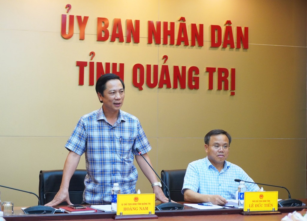 Quyền Chủ tịch UBND tỉnh Quảng Trị Hoàng Nam yêu cầu các ngành, địa phương sẵn sàng các điều kiện để vận hành thử mô hình chính quyền 2 cấp từ ngày 17/6
