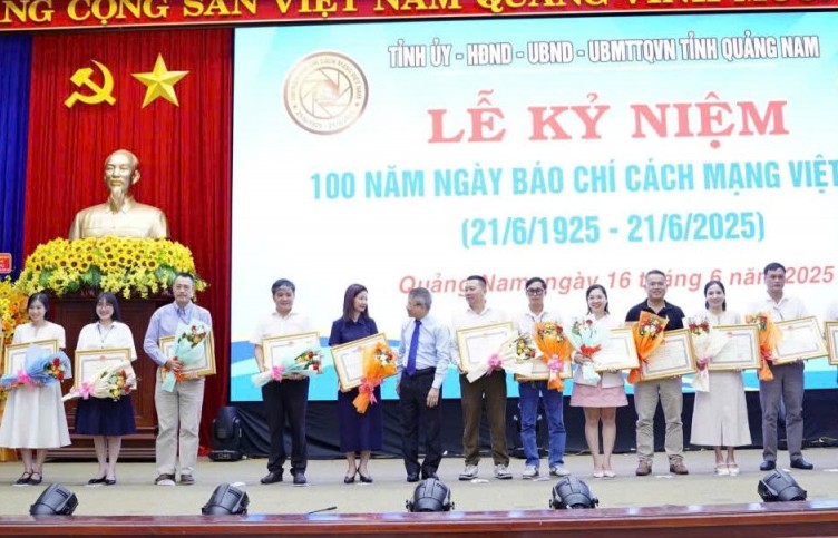 Quảng Nam long trọng kỷ niệm 100 năm Báo chí Cách mạng Việt Nam