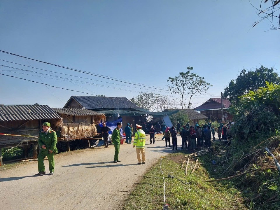 Hiện trường vụ tai nạn