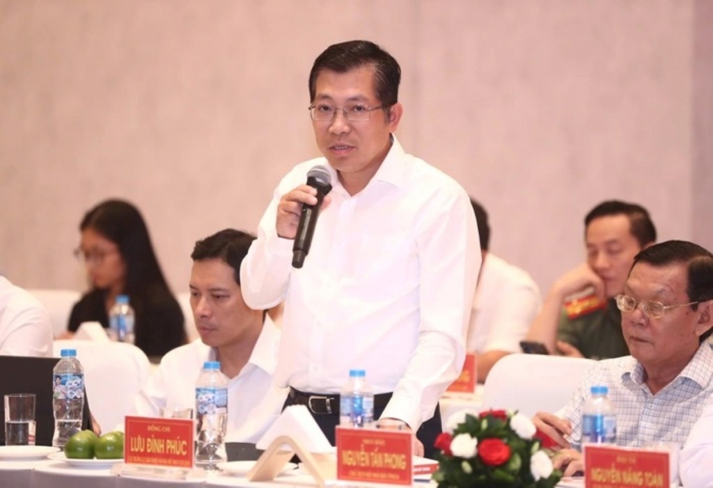 Ông Lưu Đình Phúc, Cục trưởng Cục Báo chí, Bộ Văn hóa - Thể thao và Du lịch thông tin tại buổi gặp mặt