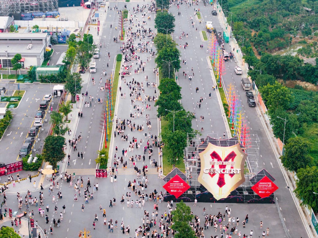 Trong chuỗi sự kiện Anh trai vượt ngàn chông gai, dường như mọi nẻo đường ở Thủ đô đều dẫn về Ocean City Trong chuỗi sự kiện Anh trai vượt ngàn chông gai, dường như mọi nẻo đường ở Thủ đô đều dẫn về Ocean City