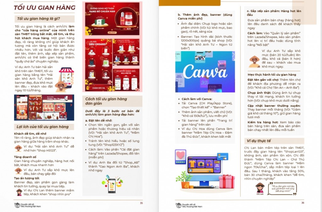 Trang bị kiến thức chuyển đổi số cho tiểu thương chợ truyền thống