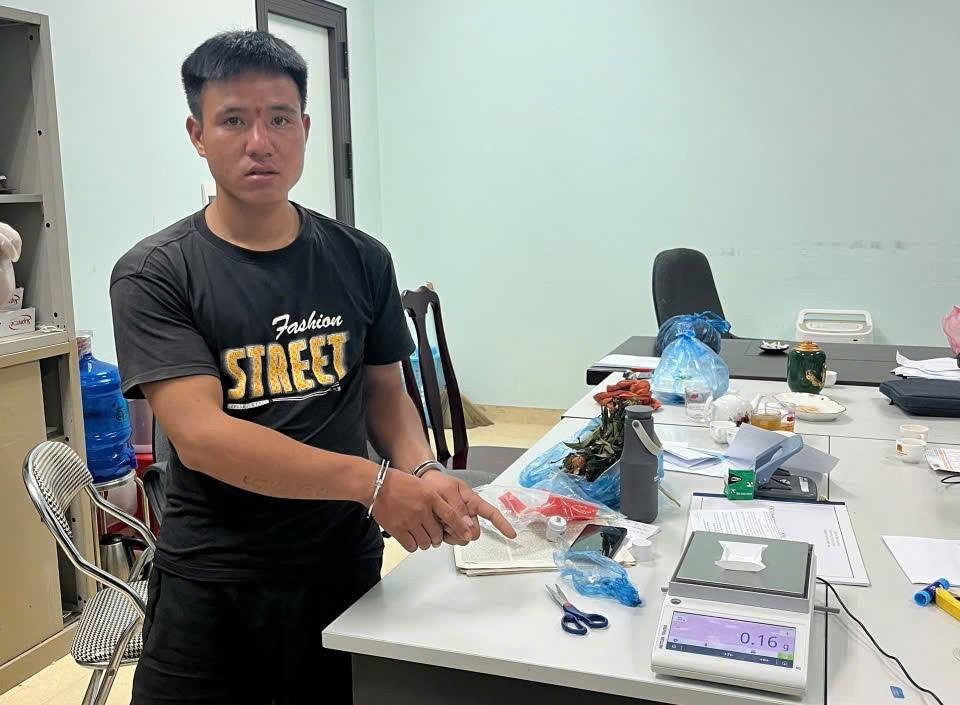 Đối tượng Thương tại cơ quan Công an