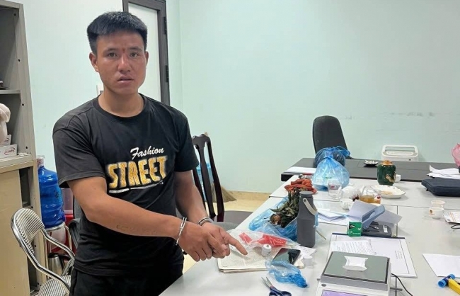 Bảo Lạc (Cao Bằng): Bắt đối tượng tàng trữ trái phép chất ma túy