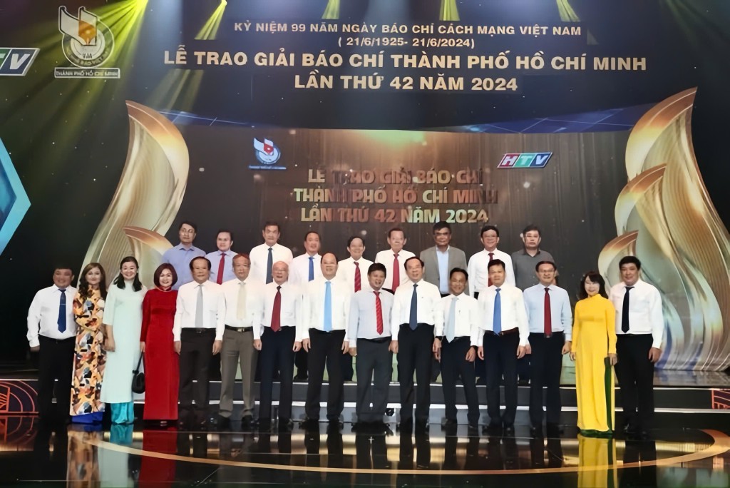 Lãnh đạo TP Hồ Chí Minh cùng các cơ quan báo chí thành phố (Tháng 6/2024)