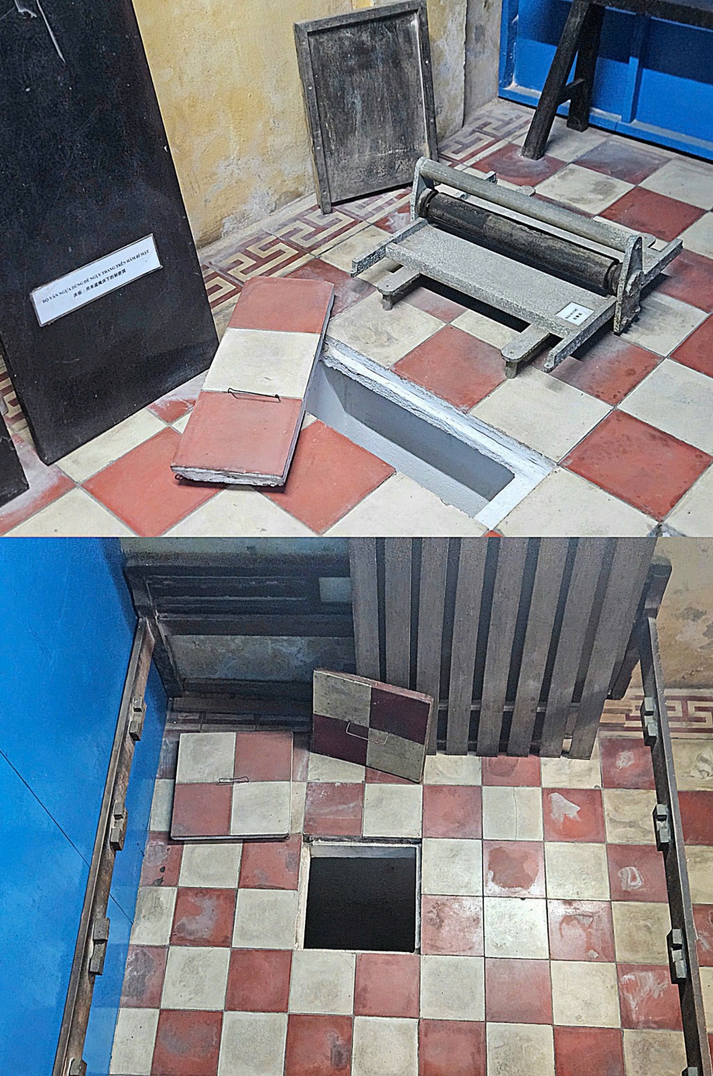 Các hầm bí mật đều được các cô chú ký giả tự đào bằng chính sức mình