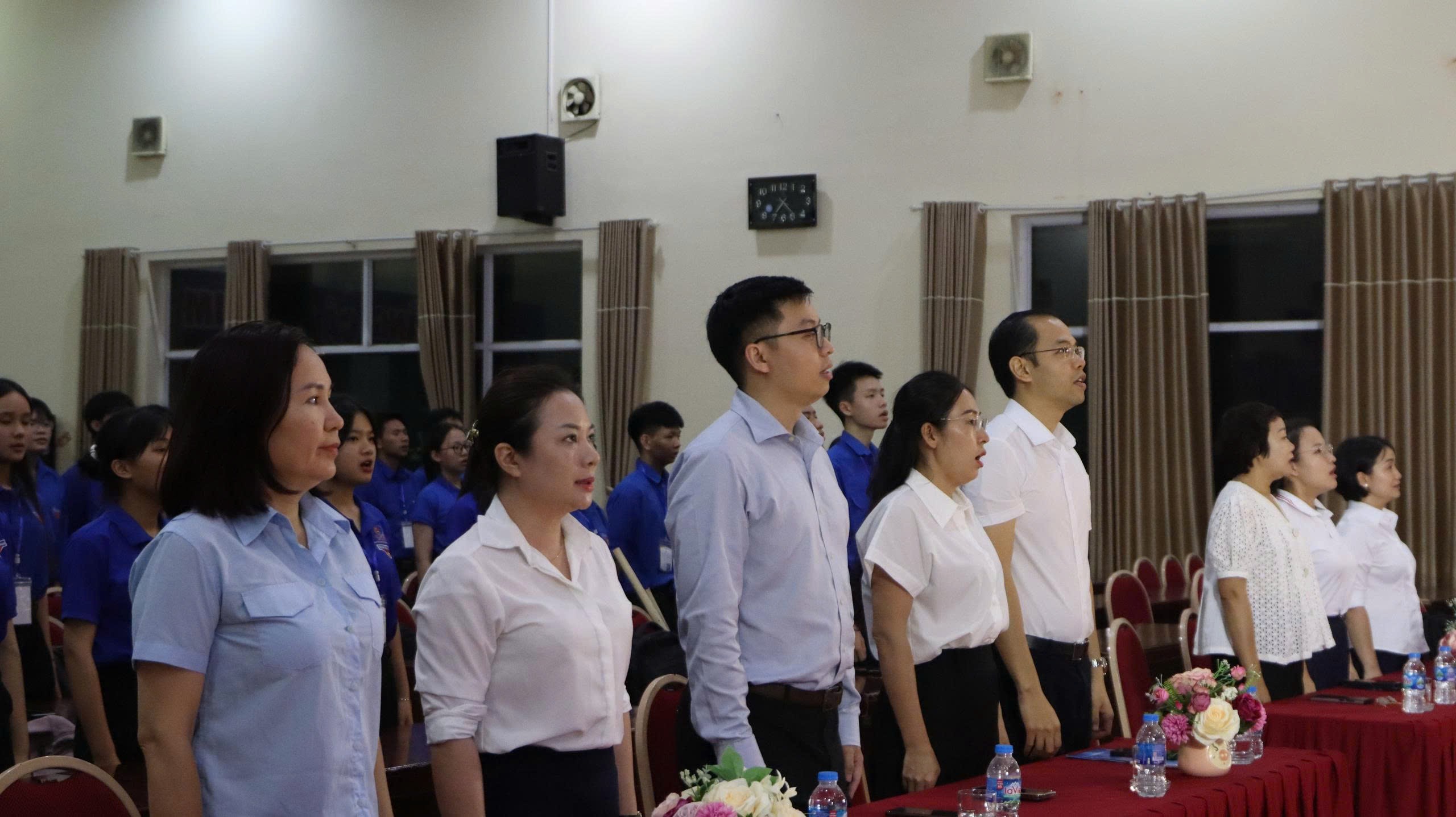 Khai mạc Trại huấn luyện kỹ năng, nghiệp vụ cán bộ Đoàn khối trường Khai mạc Trại huấn luyện kỹ năng, nghiệp vụ cán bộ Đoàn khối trường