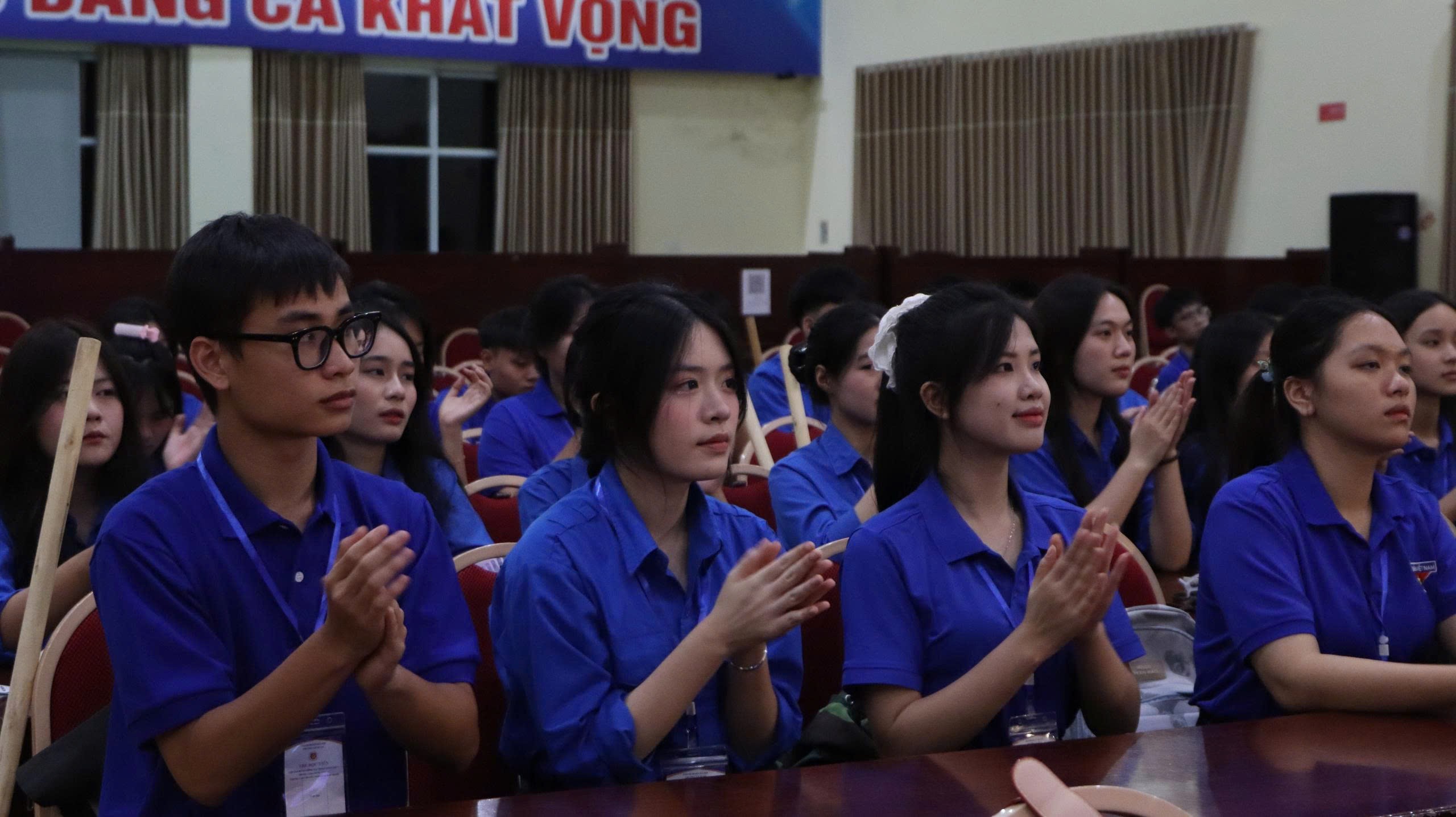 Các bạn trại sinh tiêu biểu tham dự trại huấn luyện kỹ năng, nghiệp vụ cán bộ đoàn khối trường lần thứ I, năm 2025. Các bạn trại sinh tiêu biểu tham dự trại huấn luyện kỹ năng, nghiệp vụ cán bộ đoàn khối trường lần thứ I, năm 2025.