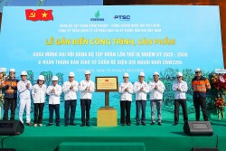 Petrovietnam hoàn thành 33 chân đế điện gió xuất khẩu