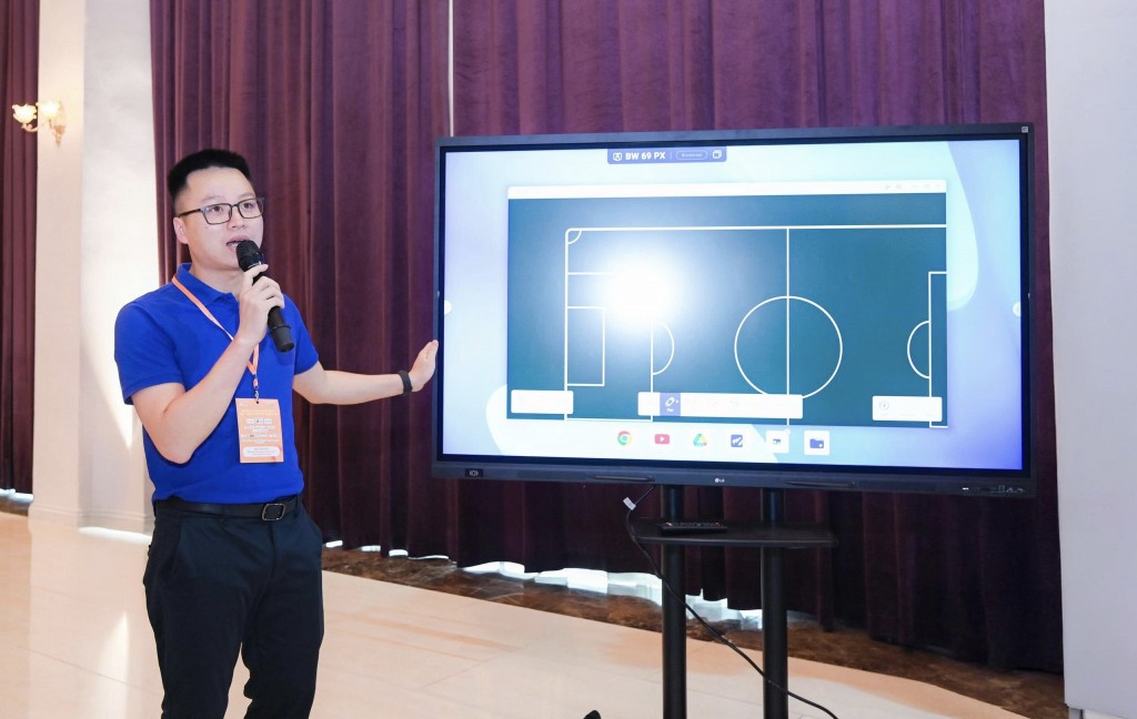 LG CreateBoard mang đến trải nghiệm học tập với tính tương tác cao, hiện đại và hiệu quả