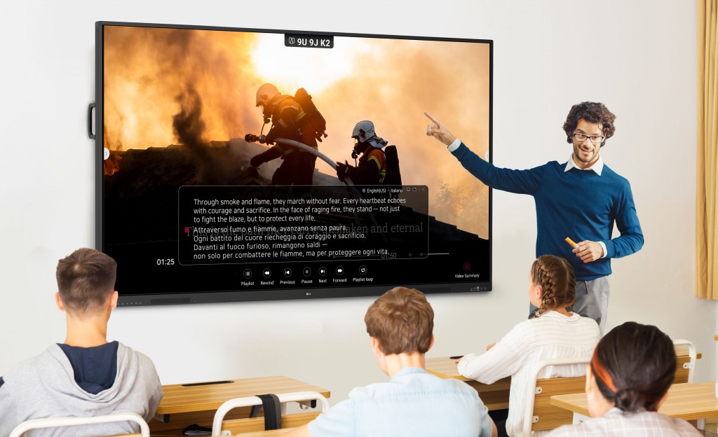 LG khẳng định vị thế dẫn đầu EdTech với dải sản phẩm màn hình tương tác thông minh LG CreateBoard