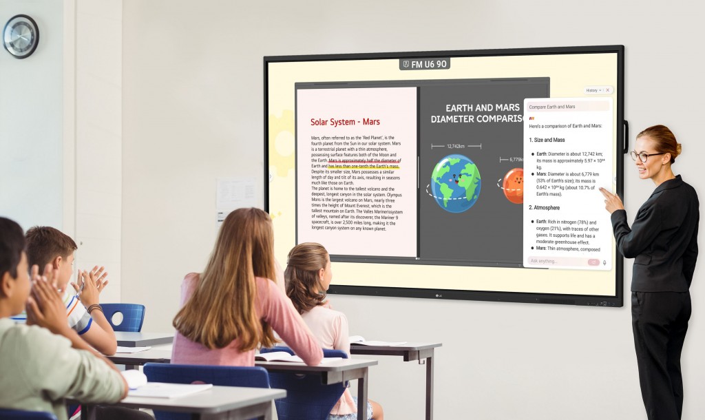 LG khẳng định vị thế dẫn đầu EdTech với dải sản phẩm màn hình tương tác thông minh LG CreateBoard