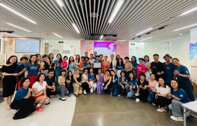Nu Skin Việt Nam tổ chức chương trình hiến máu nhân Ngày làm vì những điều tốt đẹp