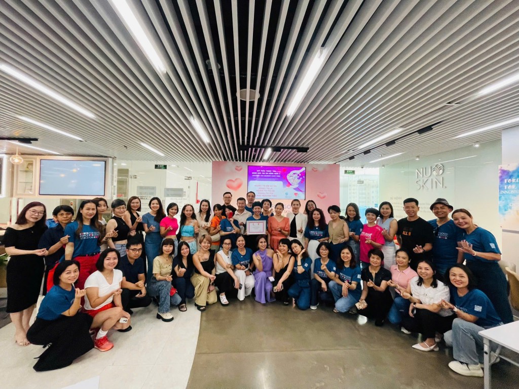 Nu Skin Việt Nam tổ chức chương trình hiến máu nhân Ngày làm vì những điều tốt đẹp