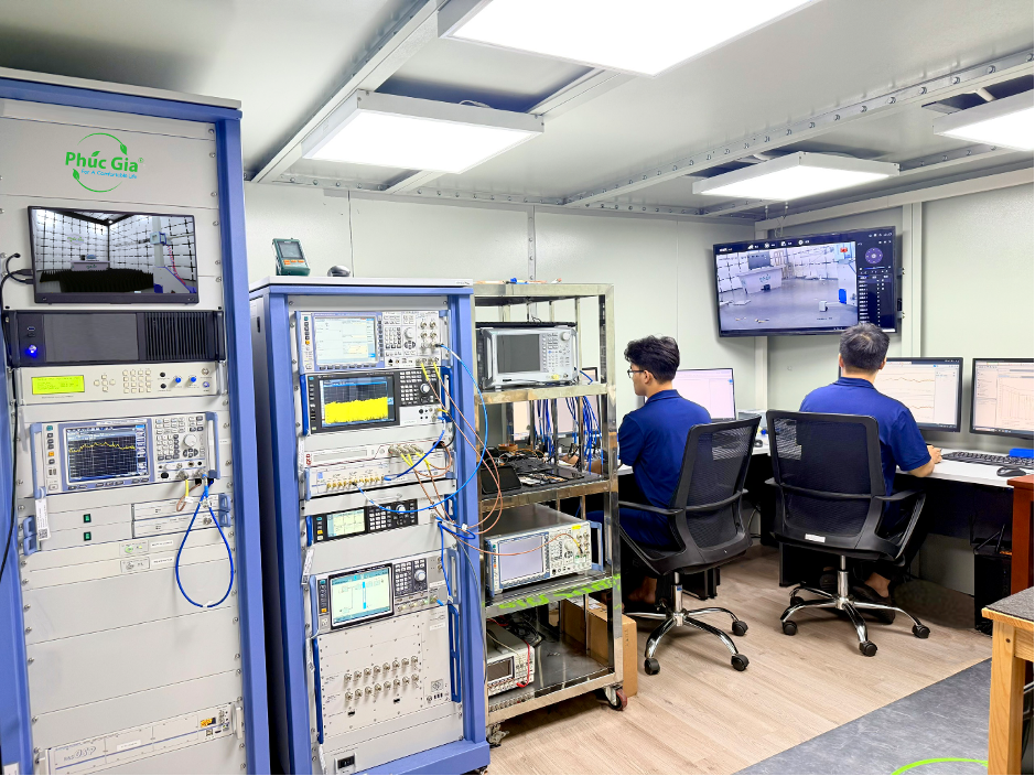 Hệ thống đo kiểm RF đồng bộ hiện đại nhất thế giới tại Phúc Gia