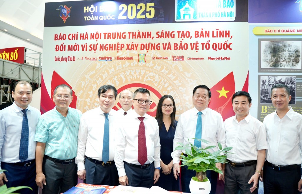 Ấn tượng những gian hàng trưng bày tại Hội Báo toàn quốc 2025