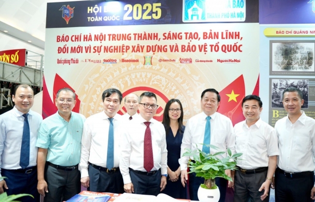 Ấn tượng những gian hàng trưng bày tại Hội Báo toàn quốc 2025