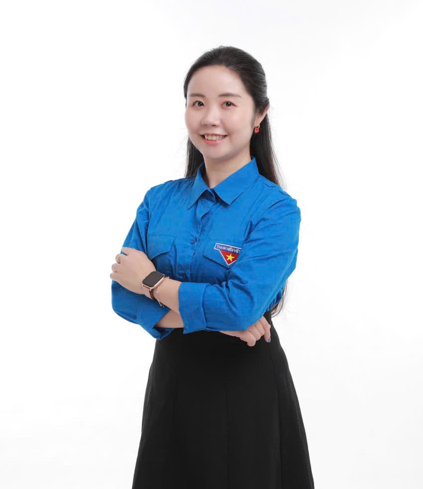 Chị Hoàng Minh Hằng, Phó Bí thư Huyện đoàn Thanh Trì - bạn đọc quen thuộc của Báo Tuổi trẻ Thủ đô
