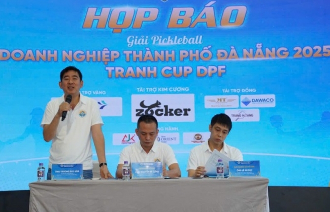Giải Pickleball doanh nghiệp Đà Nẵng 2025 quy tụ gần 1.000 vận động viên