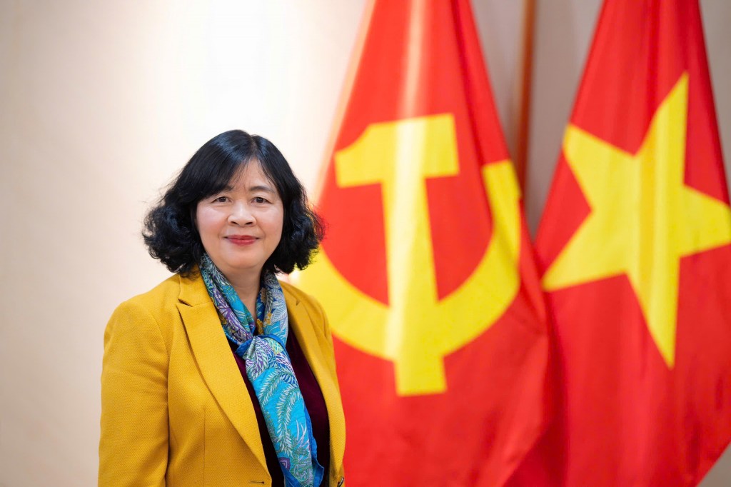 Bí thư Thành ủy Hà Nội Bùi Thị Minh Hoài