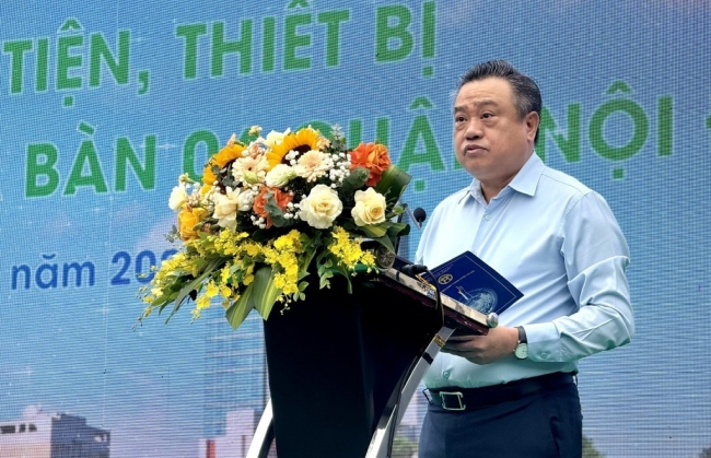 Đầu tư thiết bị hiện đại nâng cao hiệu quả vệ sinh môi trường