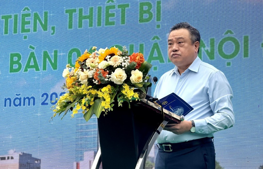 Đầu tư thiết bị hiện đại nâng cao hiệu quả vệ sinh môi trường