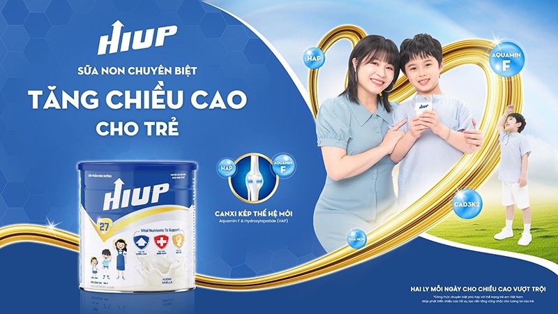 Sản phẩm dinh dưỡng HIUP 27 được các đối tượng quảng cáo sai sự thật (Ảnh: CACC)