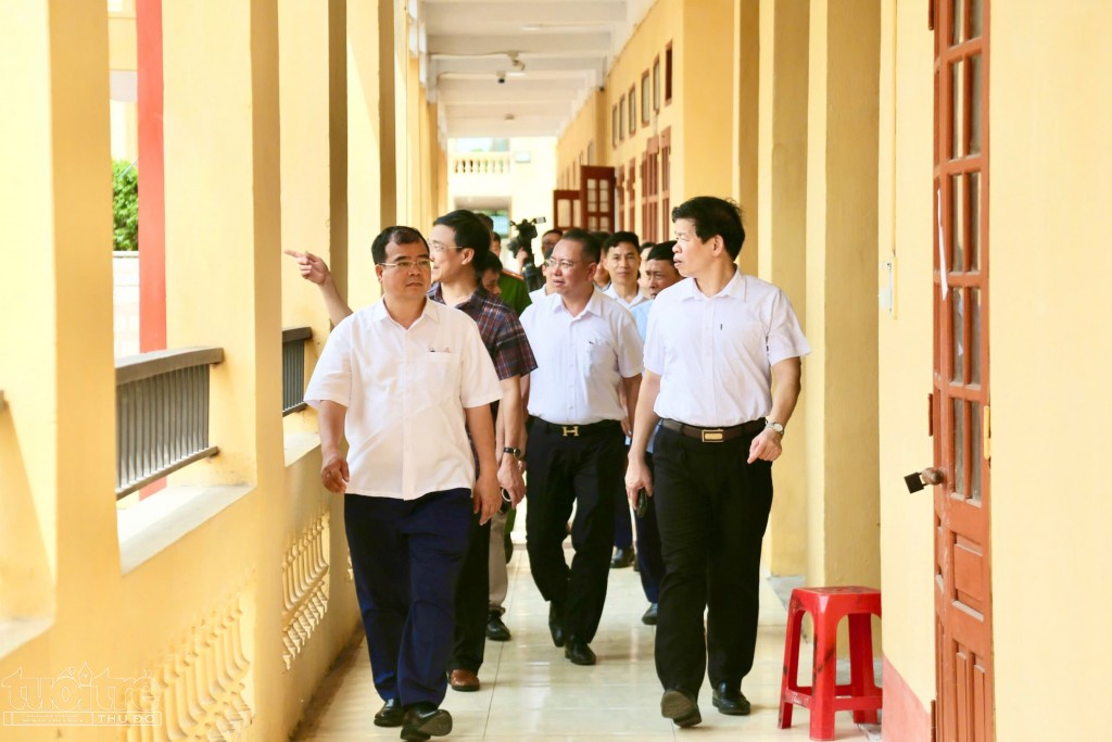 Hải Dương: Kiểm tra công tác chuẩn bị cho kỳ thi tốt nghiệp THPT