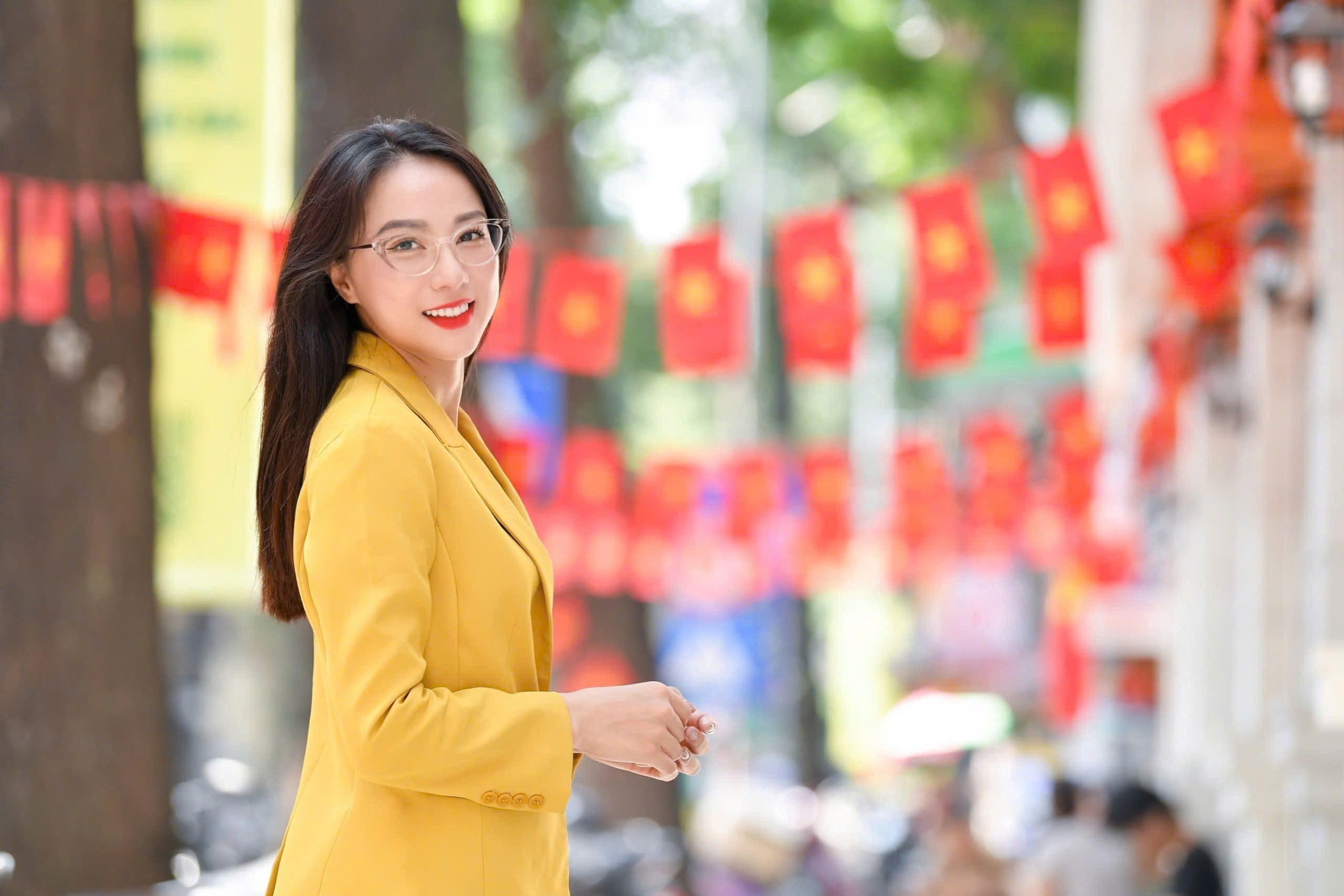 Chị Hoàng Nguyên Thảo, phóng viên Báo Công thương