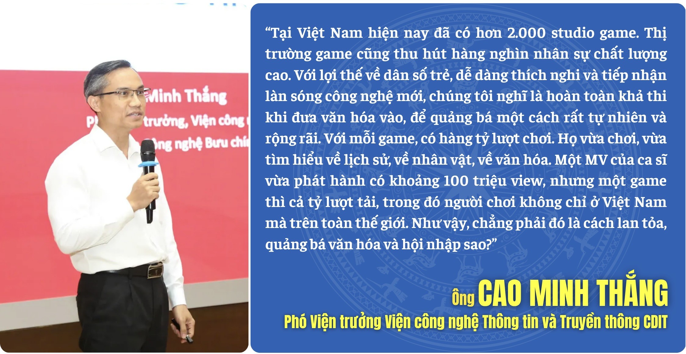 Bài 3: Thế hệ số phát huy sức mạnh mềm qua game