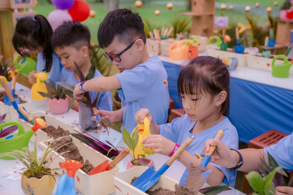 Sân chơi bổ ích dành cho thành viên nhí của Ngôi nhà Tân Đệ
