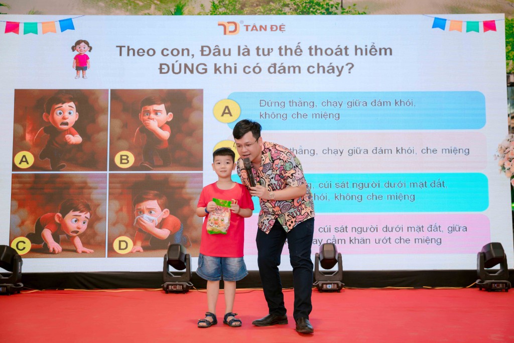 Sân chơi bổ ích dành cho thành viên nhí của Ngôi nhà Tân Đệ