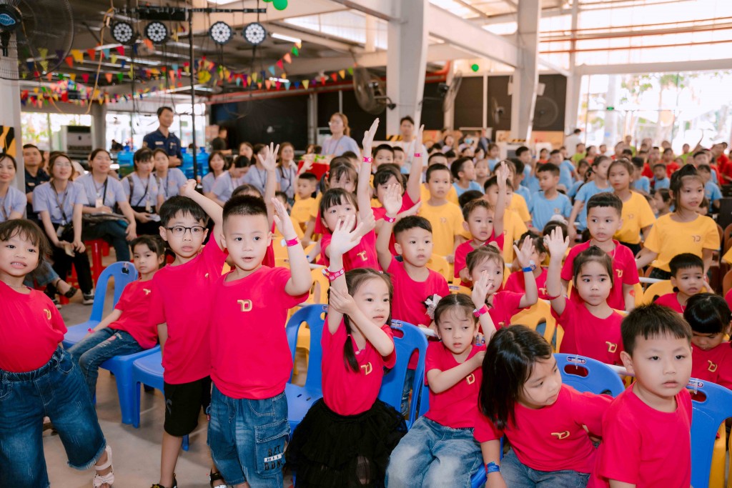 Sân chơi bổ ích dành cho thành viên nhí của Ngôi nhà Tân Đệ