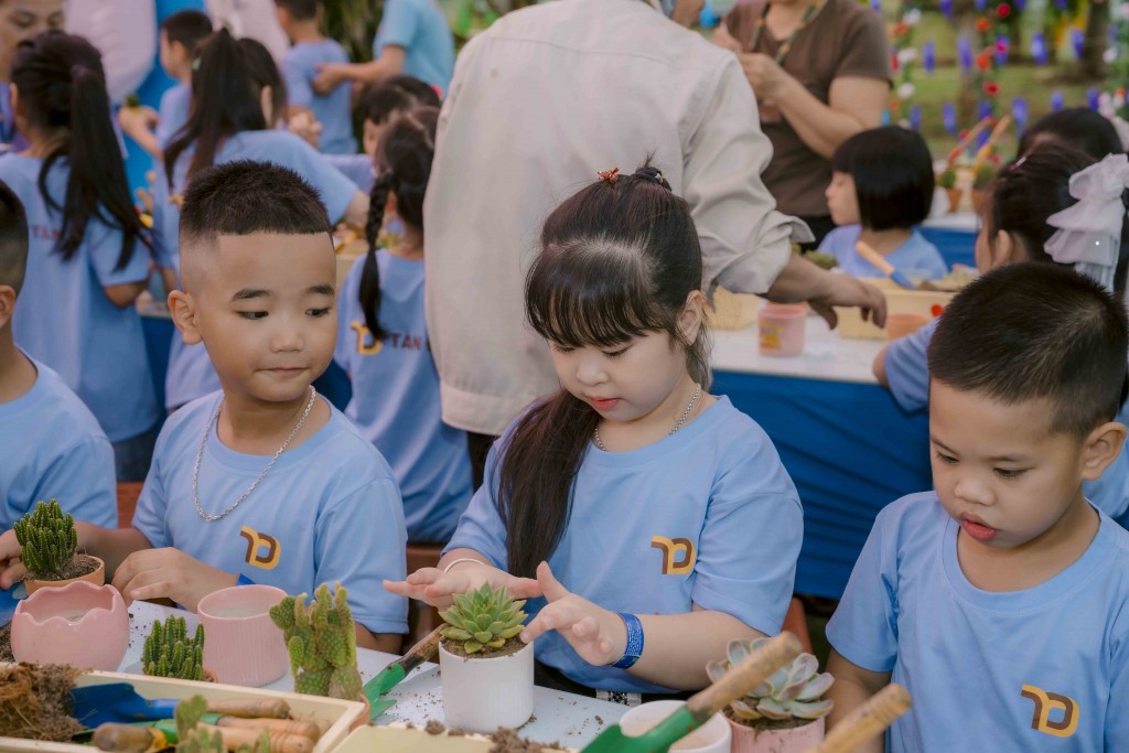 Sân chơi bổ ích dành cho thành viên nhí của Ngôi nhà Tân Đệ