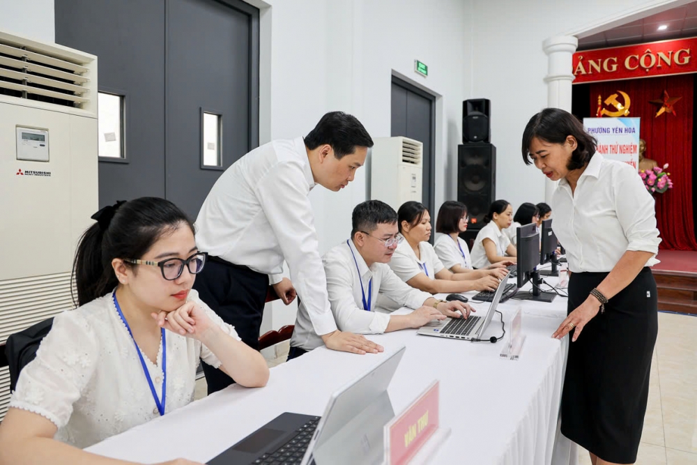 Cầu Giấy: Từ công tác nhân sự đến vận hành thử mô hình hai cấp được chuẩn bị bài bản