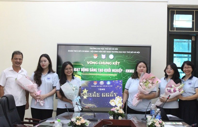 Dấu ấn khởi nghiệp sáng tạo của sinh viên Trường Đại học Thủ đô