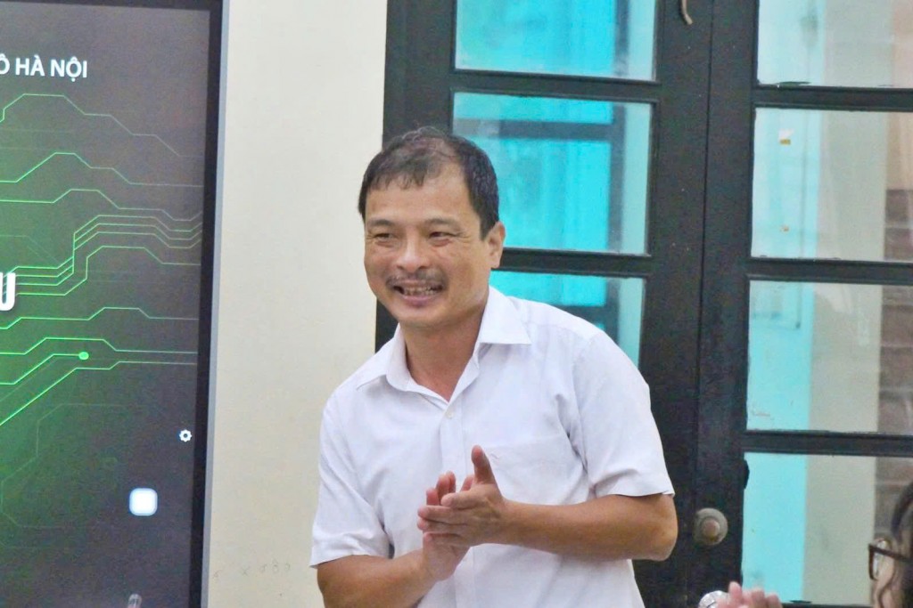 TS. Bùi Quốc Hoàn – Phó Hiệu trưởng Trường Đại học Thủ đô Hà Nội tại chương trình