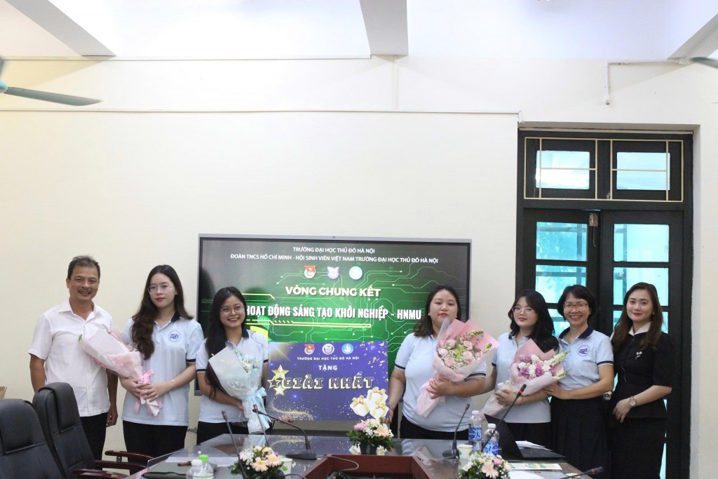 Dấu ấn khởi nghiệp sáng tạo của sinh viên Đại học Thủ đô Hà Nội