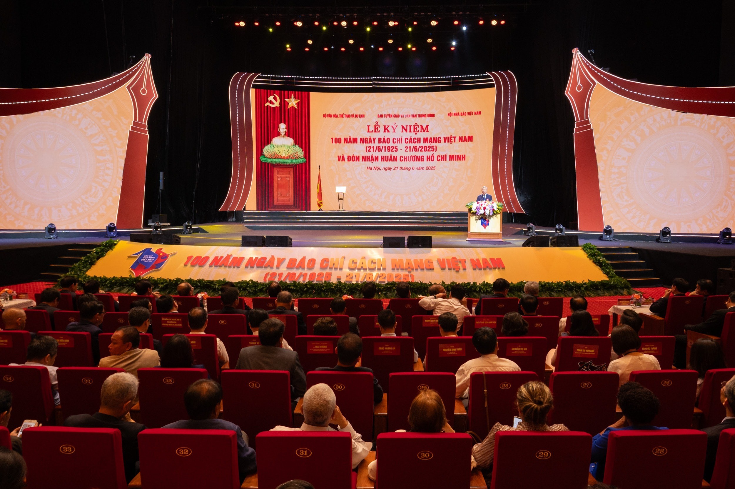 Quang cảnh lễ kỷ niệm. Ảnh: Phạm Thắng