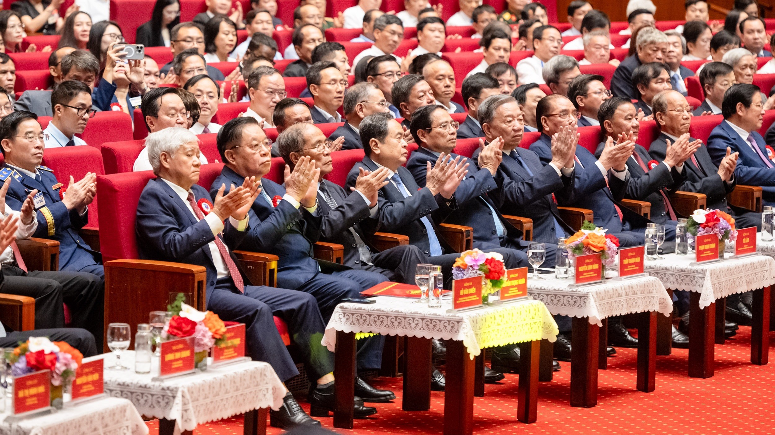Các đại biểu tham dự Lễ kỷ niệm. Ảnh: Phạm Thắng