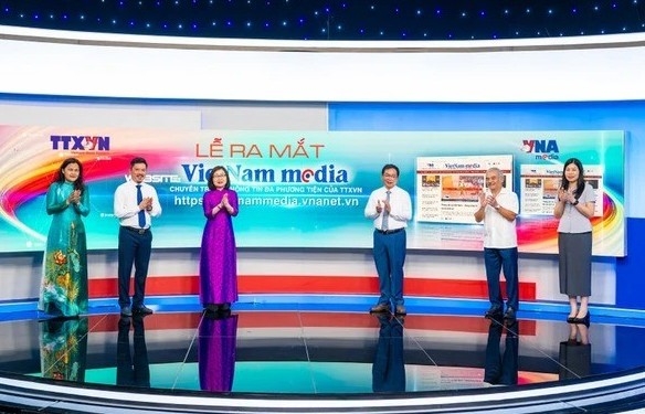 Thông tấn xã Việt Nam ra mắt chuyên trang thông tin đa phương tiện
